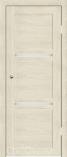 Межкомнатная дверь из экошпона Александро Ваниль белый сатин