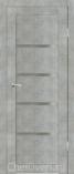 Межкомнатная дверь из экошпона Биланчино Бетон белый сатин