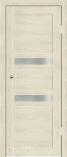 Межкомнатная дверь из экошпона Синхра Ваниль сатин белый