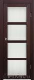 Межкомнатная дверь из экошпона Трио Ноче Кремоне сатин белый