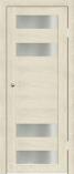Межкомнатная дверь из экошпона Вега Ваниль сатин белый