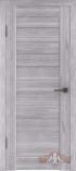 Межкомнатная дверь с покрытием из Эко Шпона ВФД Line 6 Серый дуб глухая