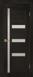 Дверь межкомнатная из Массива сосны «HollyWood» Кэтрин 3 Венге