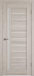 Межкомнатная дверь с покрытием из Эко Шпона ВФД Line 11 Капучино Ультра белое