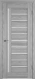 Межкомнатная дверь с покрытием из Эко Шпона ВФД Line 11 Серый дуб Ультра белое