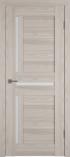 Межкомнатная дверь с покрытием из Эко Шпона ВФД Line 16 Капучино Ультра белое