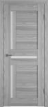 Межкомнатная дверь с покрытием из Эко Шпона ВФД Line 16 Серый дуб Ультра белое