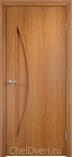 Ламинированная межкомнатная дверь ДГ 014  Миланский орех
