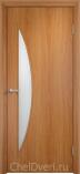 Ламинированная межкомнатная дверь ДО 014 Миланский орех Сатин