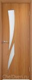 Ламинированная межкомнатная дверь ДО 025 Миланский орех Сатин