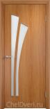 Ламинированная межкомнатная дверь ДО 028 Миланский орех Сатин